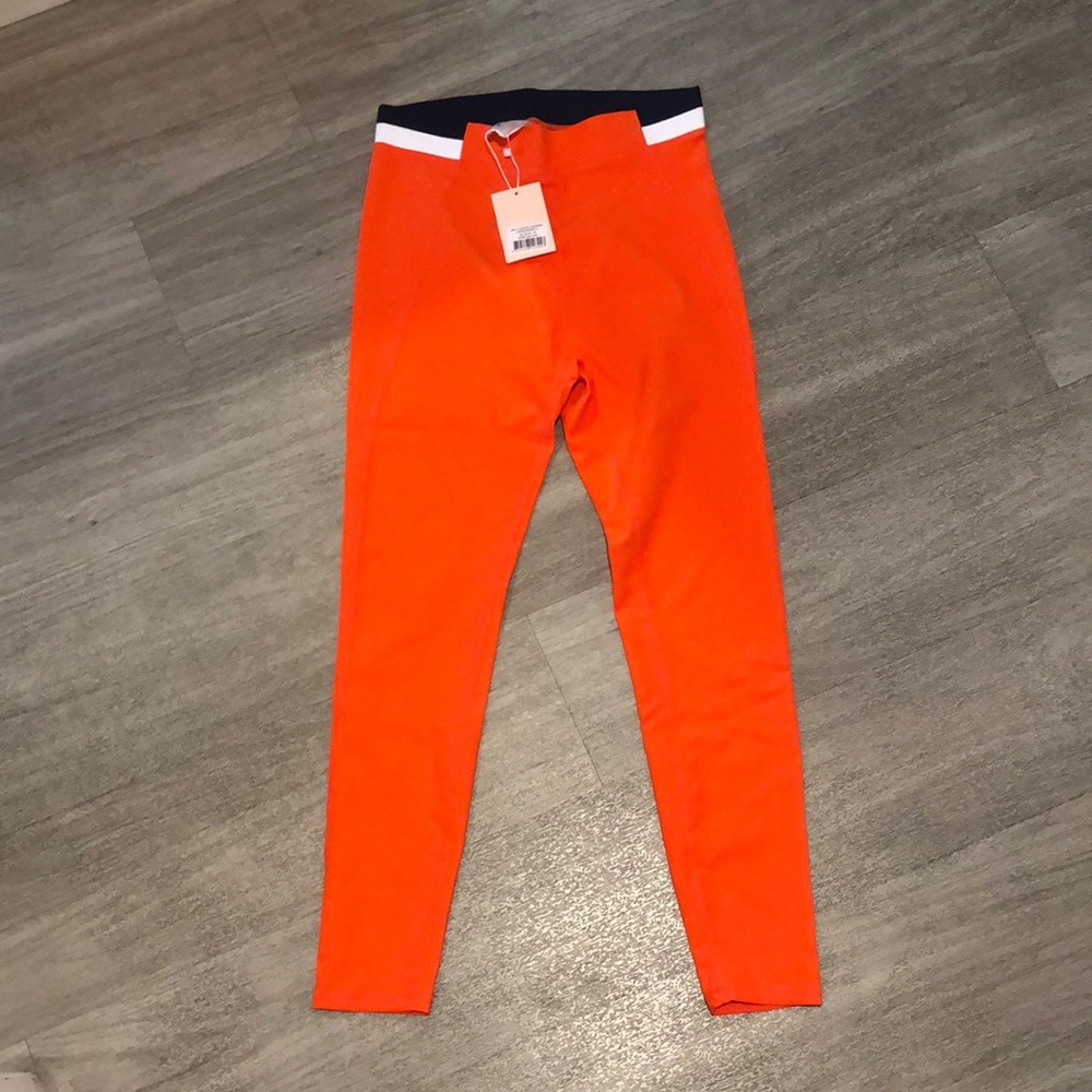 Vibrant Orange Athletic Leggings new M